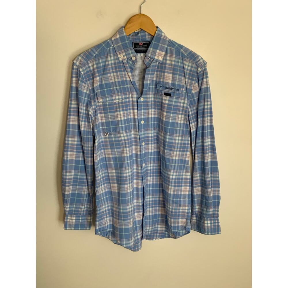 Vineyard Vines Harbor Performance Plaid‎ Shirt